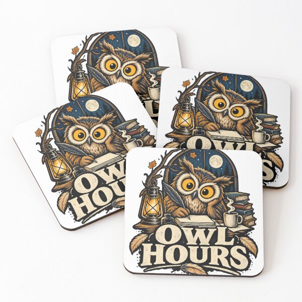 Item preview, Owl Hours Night Worker designed and sold by S06PMarketing.