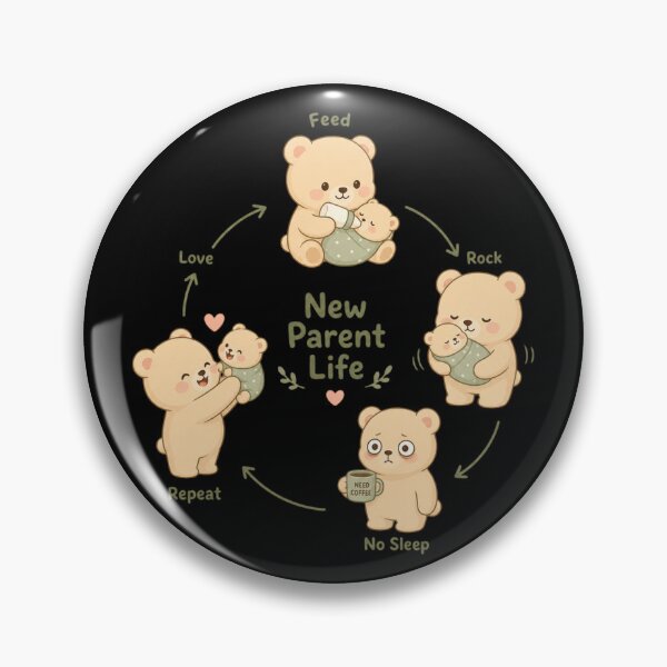 Item preview, Copy of Mom Life Loop Cycle Shirt | Cute Character Design designed and sold by MOCH- ART.
