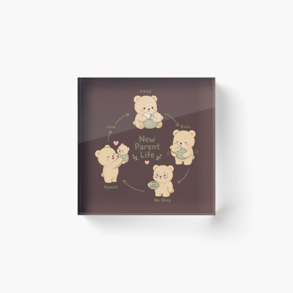 Item preview, Copy of Mom Life Loop Cycle Shirt | Cute Character Design designed and sold by MOCH- ART.