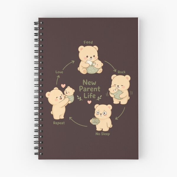 Item preview, Copy of Mom Life Loop Cycle Shirt | Cute Character Design designed and sold by MOCH- ART.