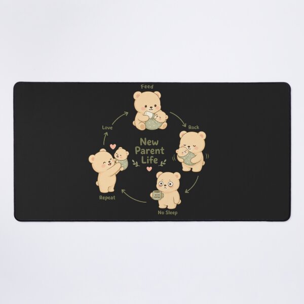 Item preview, Copy of Mom Life Loop Cycle Shirt | Cute Character Design designed and sold by MOCH- ART.