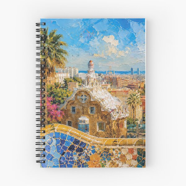 Item preview, A painting of Barcelona, Spain – A Beautiful city in Europe. designed and sold by GalleryKauffeld.