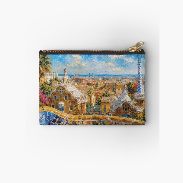 Item preview, A painting of Barcelona, Spain – A Beautiful city in Europe. designed and sold by GalleryKauffeld.