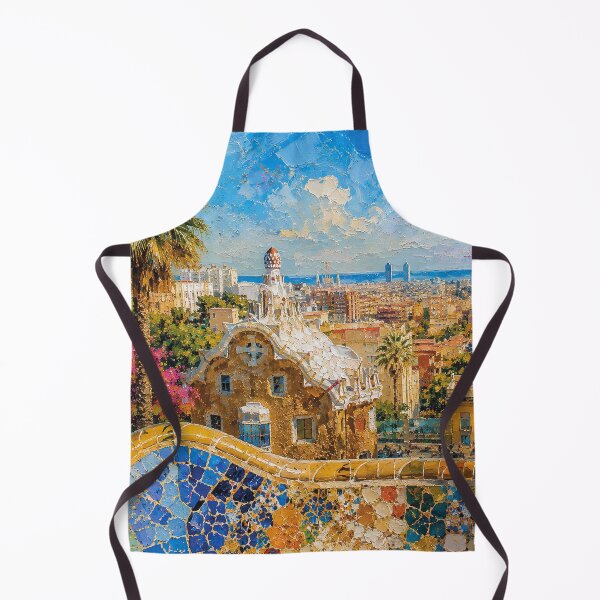 Item preview, A painting of Barcelona, Spain – A Beautiful city in Europe. designed and sold by GalleryKauffeld.