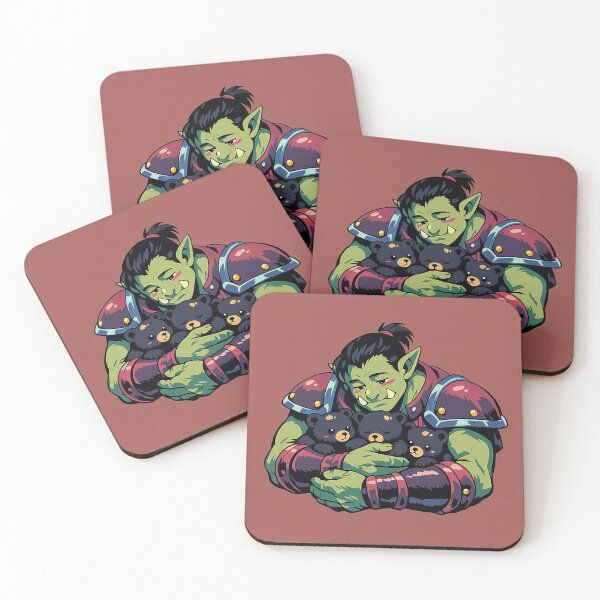 Item preview, Tender Orc and Bear Cubs designed and sold by KungPowUnicorn.