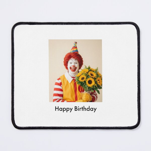 Item preview, Ronald mcdonald birthday sunflower bouquet flower sunflower gift cake memes happy Funny prank meme  weird  designed and sold by CheeseBlueprint.