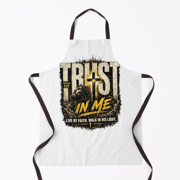 Item preview, Trust In Me Live By Faith Walk In His Light Colossians 1:27 Vintage Jesus designed and sold by Derekquie.