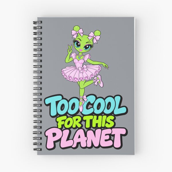 Item preview, Too Cool for This Planet – Alien Ballerina designed and sold by Aimetoi.