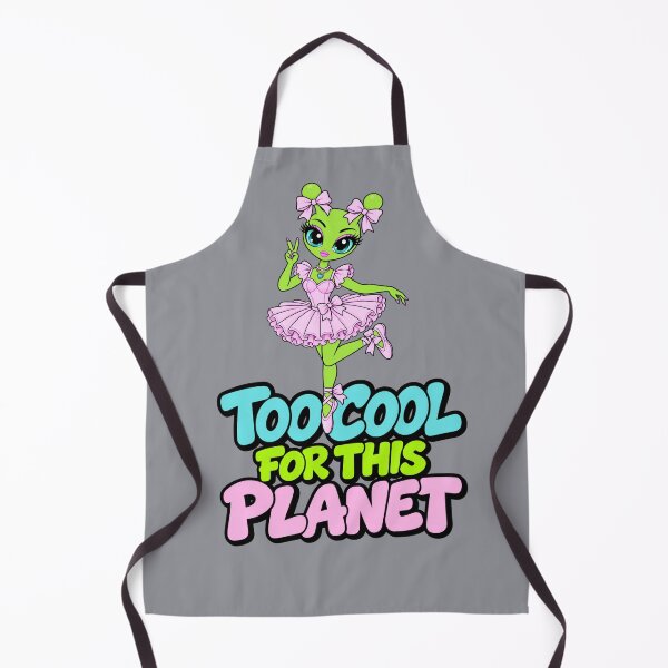 Item preview, Too Cool for This Planet – Alien Ballerina designed and sold by Aimetoi.