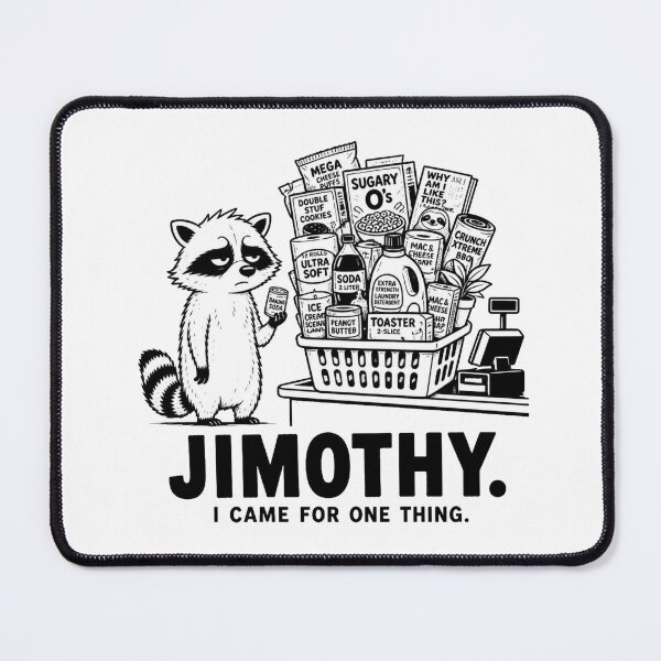 Item preview, Jimothy I Came for One Thing Funny Raccoon designed and sold by Cavalier-org.