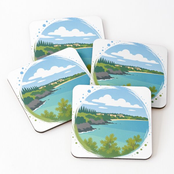 Item preview, Hidden Cove – Quiet Coastal Escape designed and sold by GeEeN.