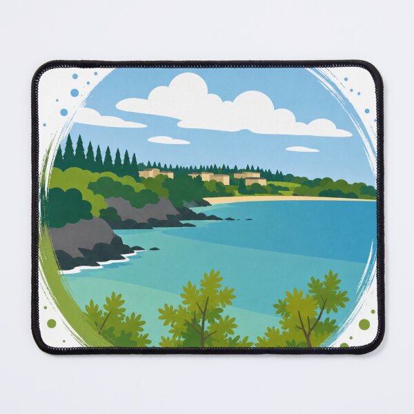 Item preview, Hidden Cove – Quiet Coastal Escape designed and sold by GeEeN.