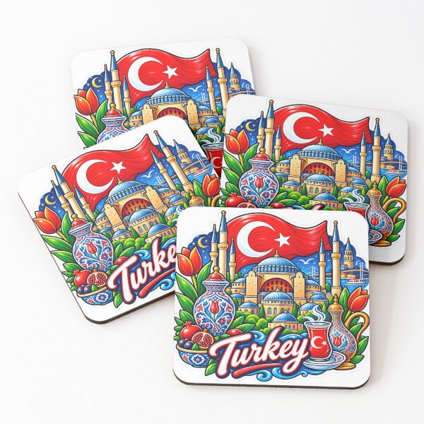 Item preview, Turkey Travel Art – Istanbul, Turkish Tea & Ottoman Heritage designed and sold by ChicClicker.