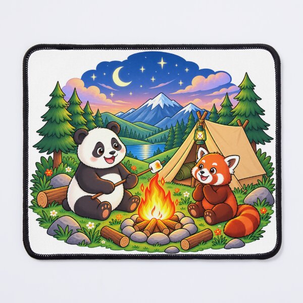 Item preview, Panda Friends Camping designed and sold by TriStudio.
