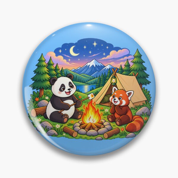 Item preview, Panda Friends Camping designed and sold by TriStudio.