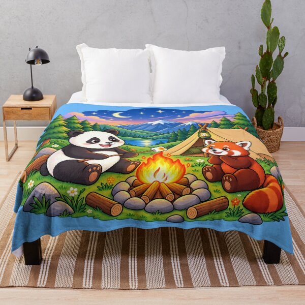 Item preview, Panda Friends Camping designed and sold by TriStudio.