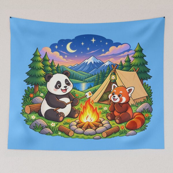 Item preview, Panda Friends Camping designed and sold by TriStudio.