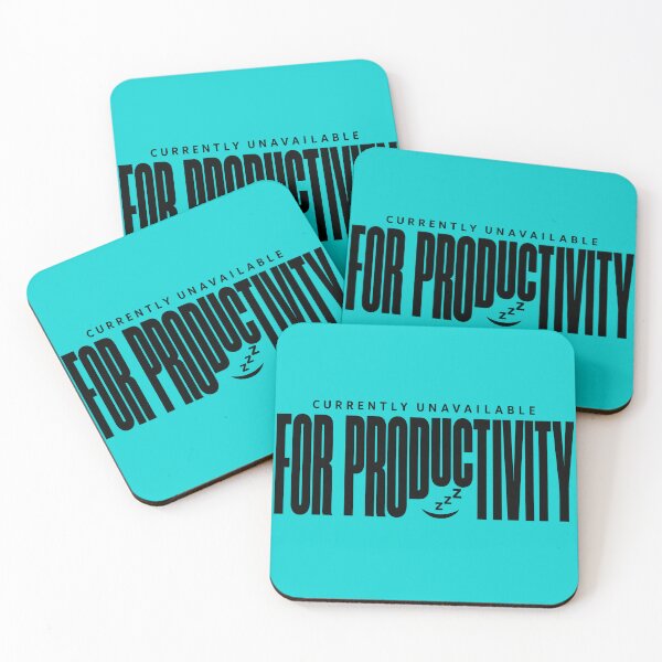 Item preview, Currently Unavailable for Productivity – Funny Low Energy Quote Design designed and sold by RobertArt08.