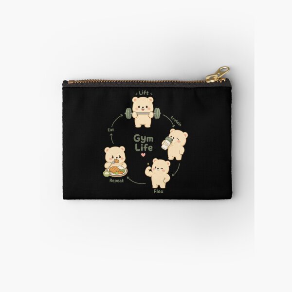 Item preview, Gym Life Loop Cycle Shirt | Cute Character Design designed and sold by MOCH- ART.
