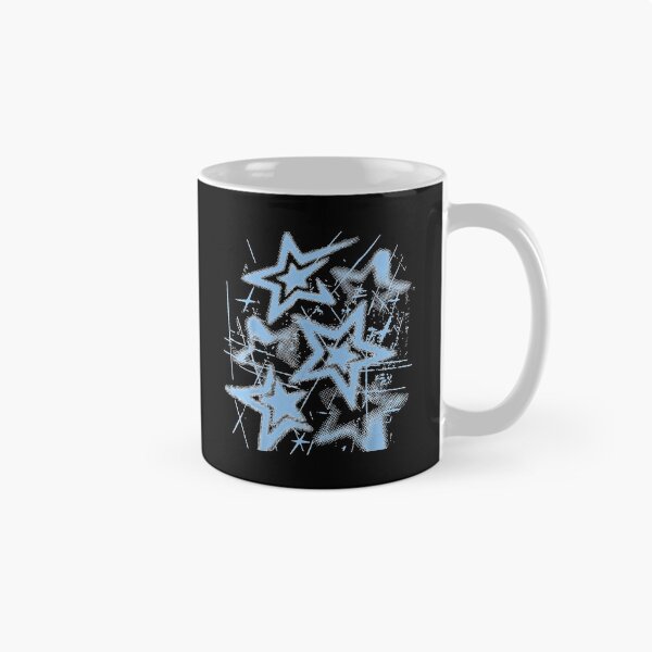 Item preview, Y2K Grunge Stars 2000s Blue Cyber Vintage Graphic designed and sold by EricCotanori.