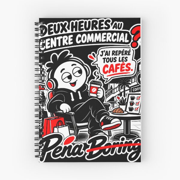 Item preview, Two hours at the mall? I've spotted all the cafes – Men's Shopping Humor designed and sold by J-Impression.