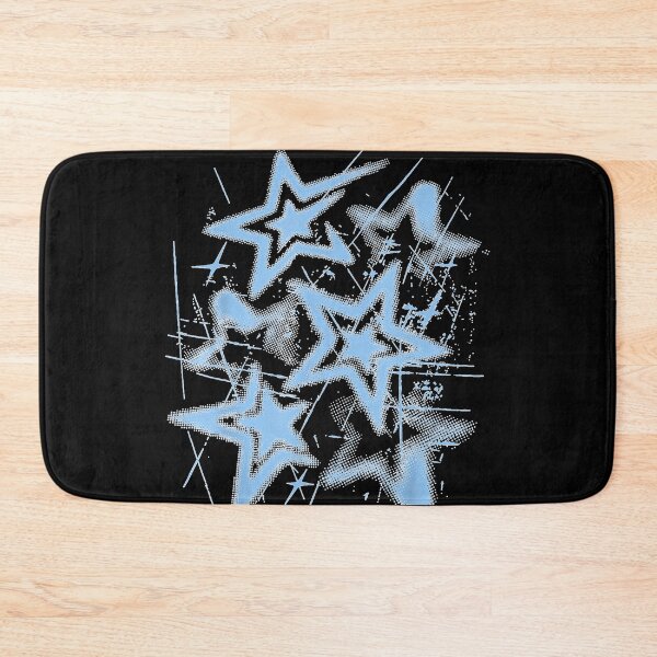 Item preview, Y2K Grunge Stars 2000s Blue Cyber Vintage Graphic designed and sold by EricCotanori.