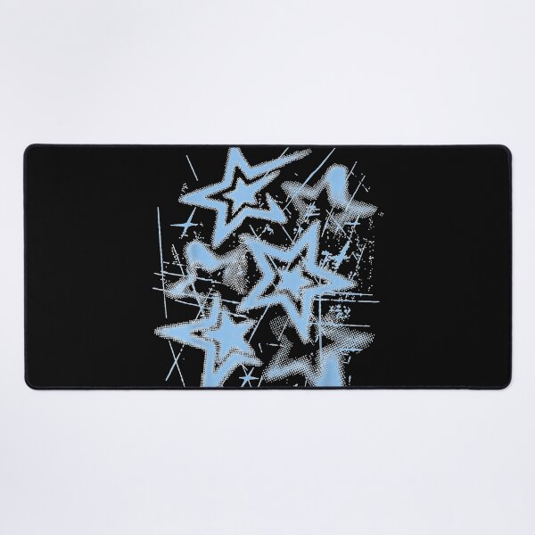 Item preview, Y2K Grunge Stars 2000s Blue Cyber Vintage Graphic designed and sold by EricCotanori.