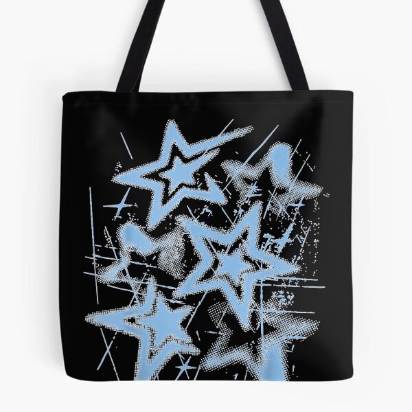 Item preview, Y2K Grunge Stars 2000s Blue Cyber Vintage Graphic designed and sold by EricCotanori.