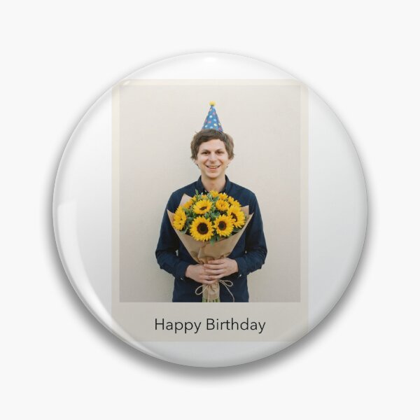 Item preview, Michael cera birthday sunflower bouquet flower rose gift cake memes happy Funny prank meme  weird  designed and sold by CheeseBlueprint.