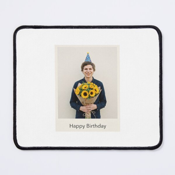 Item preview, Michael cera birthday sunflower bouquet flower rose gift cake memes happy Funny prank meme  weird  designed and sold by CheeseBlueprint.