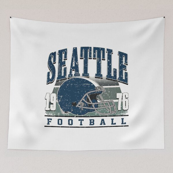 Item preview, Seattle Football Vintage Retro Helmet designed and sold by MeneesStefano.