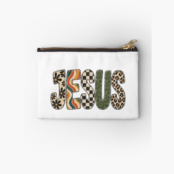Item preview, Jesus Groovy Retro Patterns Cheetah Smiley Flower Vintage designed and sold by Derekquie.