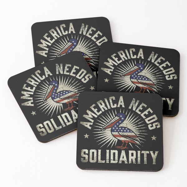 Item preview, America Needs Solidarity Patriotic American Flag Pelican Vintage designed and sold by Machomanshop.
