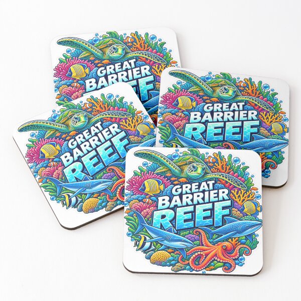 Item preview, Great Barrier Reef Australia – Ocean Travel Art designed and sold by ChicClicker.