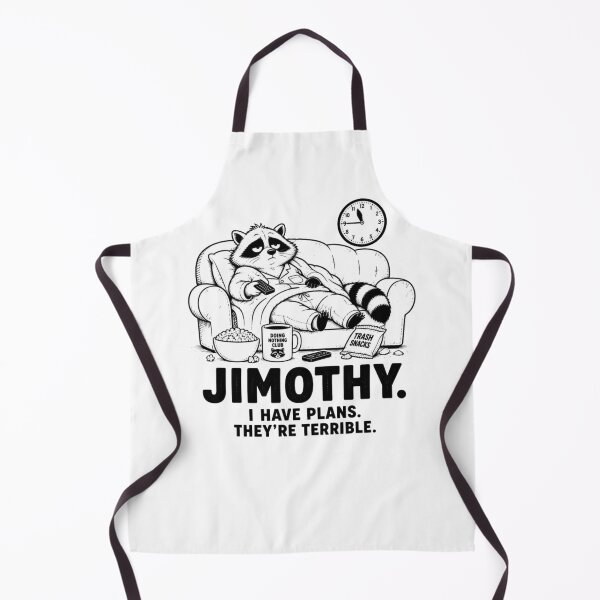 Item preview, Jimothy I Have Plans Funny Lazy Raccoon designed and sold by Cavalier-org.