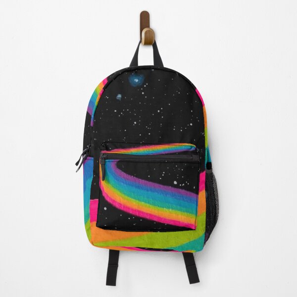 Item preview, Cosmic Rainbow Road Winding Space Stars Psychedelic Retro Art designed and sold by LYAN-STORE.