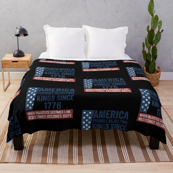 Item preview, America Rejecting Kings Since 1776 Resistance Becomes Duty Vintage designed and sold by Machomanshop.