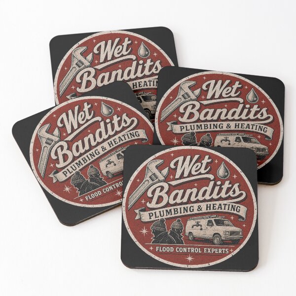 Item preview, Home Alone Wet Bandits Plumbing & Heating — Flood Control Experts designed and sold by Olena Du.