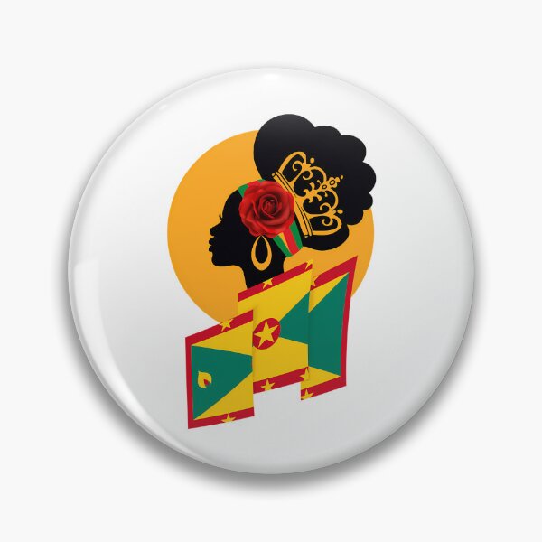 Item preview, Grenada Country Map Flag Queen Empress designed and sold by harlyn-keyse.