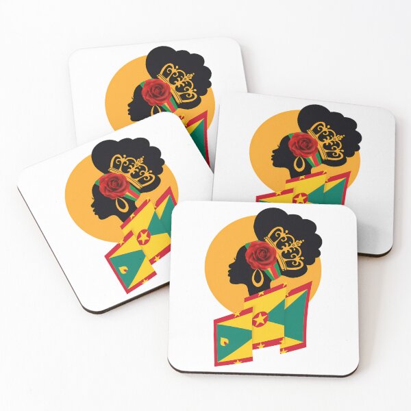 Item preview, Grenada Country Map Flag Queen Empress designed and sold by harlyn-keyse.