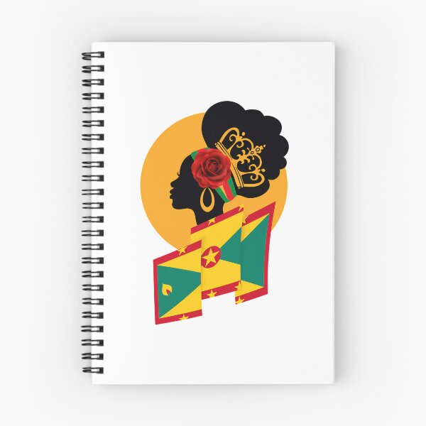 Item preview, Grenada Country Map Flag Queen Empress designed and sold by harlyn-keyse.