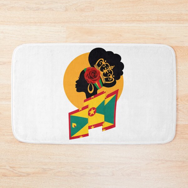 Item preview, Grenada Country Map Flag Queen Empress designed and sold by harlyn-keyse.