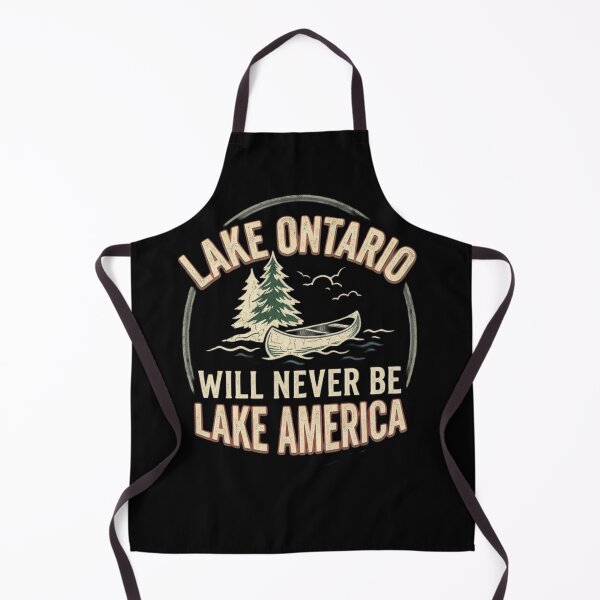 Item preview, Lake Ontario Will Never Be Lake America USA Canada Graphic Vintage Patriotic Friendship designed and sold by 519xdesign.