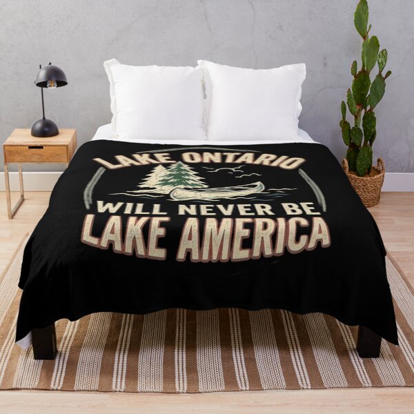 Item preview, Lake Ontario Will Never Be Lake America USA Canada Graphic Vintage Patriotic Friendship designed and sold by 519xdesign.