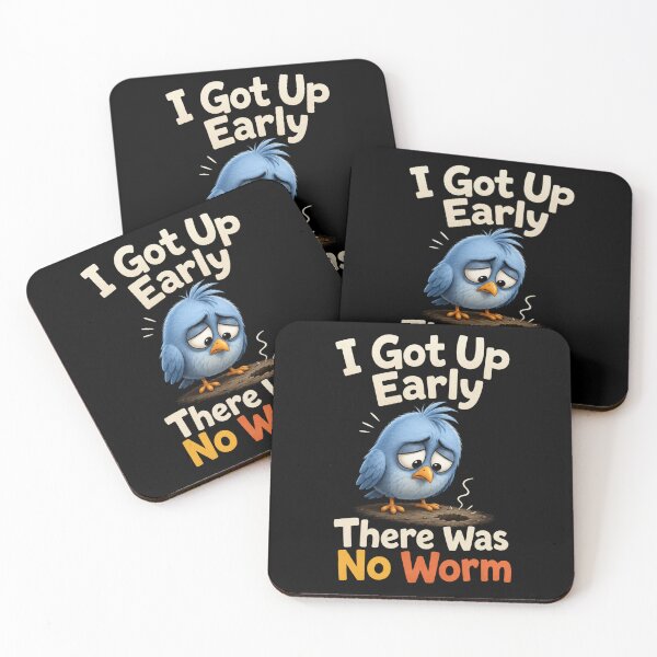 Item preview, I Got Up Early There Was No Worm designed and sold by TheEndDesign.