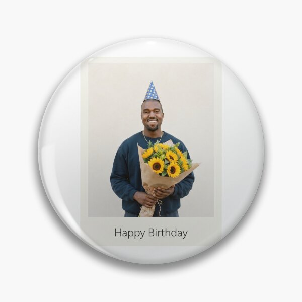 Item preview, Kanye west birthday sunflower bouquet flower rose gift cake memes happy Funny prank meme  weird  designed and sold by CheeseBlueprint.
