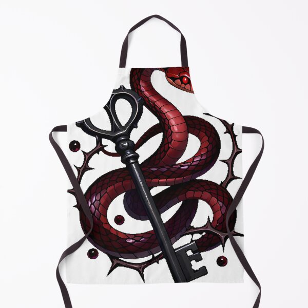 Item preview, Gothic Blood Corn Snake Skeleton Key designed and sold by IllumeInk.