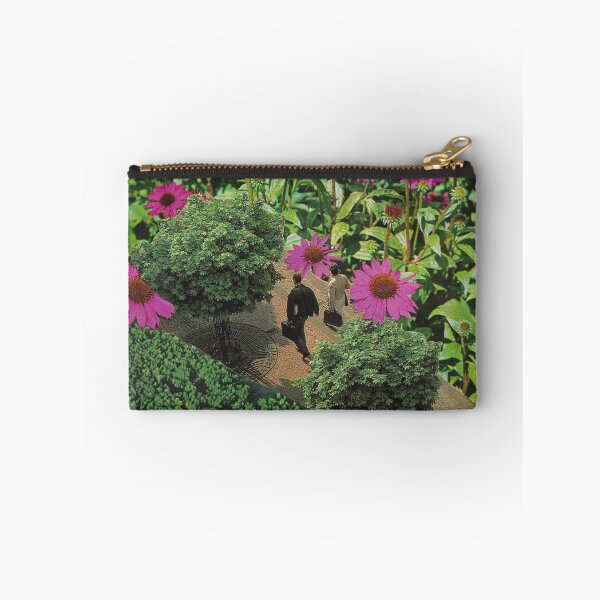 Item preview, flowers nature surrealist stroll retro vintage collage green designed and sold by seventies.collages.