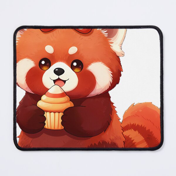 Item preview, Cute Red Panda Candy Corn Tail Wrap Icon designed and sold by pumsquare.