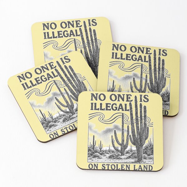 Item preview, No One Is Illegal On Stolen Land designed and sold by Verominunus.